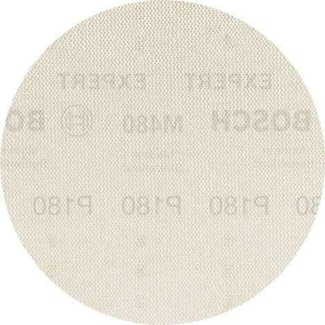 Bosch 5x Expert M480 Filet abrasif pour ponceuse excentrique 150 mm G 180 - 2608900693