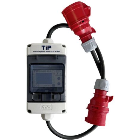 Compteur de coûts d'énergie TIP - Thüringer Industrie Produkte 41600 Etalonnage MID A704881 (1/2)