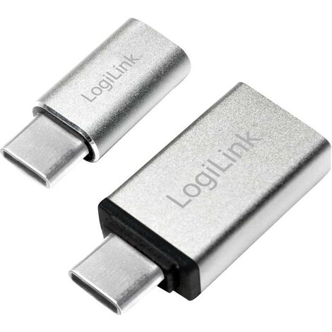 LogiLink USB 3.0 Adaptateur [1x USB-C® mâle - 1x USB 2.0 femelle Micro-B, USB 3.0 femelle type A] AU0040 R708491 (1/5)
