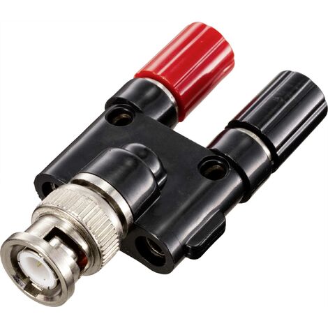 TRU COMPONENTS TC-9199220 Adaptateur BNC BNC mâle - Borne de polarité, Borne de polarité 1 pc(s) Bulk A006732 (1/3)