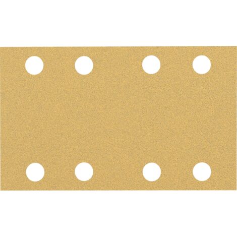 BOSCH EXPERT 10 Abrasifs rectangles 8 trous C470 - 60 - 80 x 133 mm