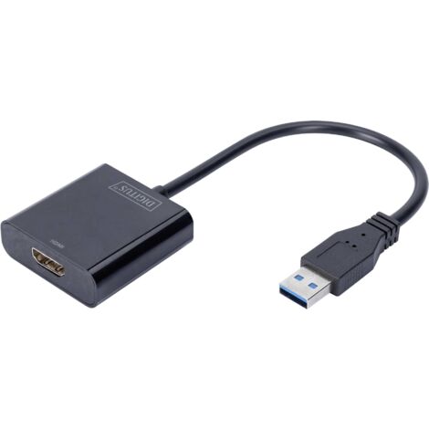 digitus DA70841 Adaptateur USB 3.0 vers HDMI Noir (1/5)