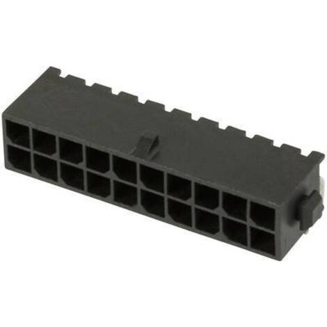 TE Connectivity Barrette mâle (standard) série Micro-MATE-N-LOK Nbr total de pôles 8 Pas: 3 mm 3-794618-8 1 pc(s) Q425451 (1/3)