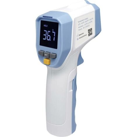 Thermomètre infrarouge Uni-T UT305H 32 - 42.9 °C Mesure IR sans contact. Émissivité : 0.98. Résolution (température) : 0,1 °C. Précision de ba A848182