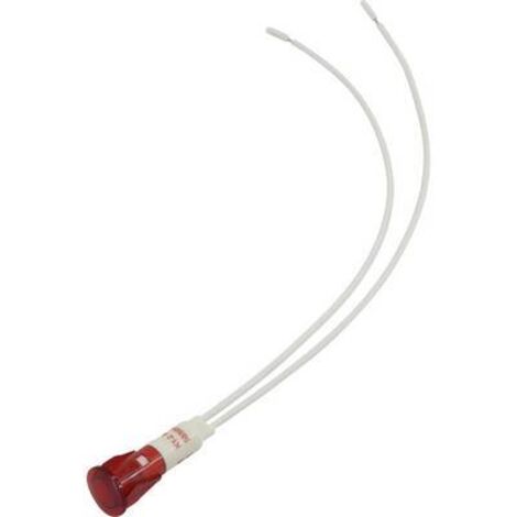 TRU COMPONENTS 1524029 Voyant standard avec ampoule rouge 1 pc(s) S517501 (1/2)