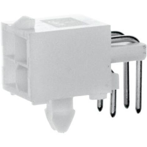 TE Connectivity Boîtier mâle (platine) série Mini-Universal-MATE-N-LOK Nbr total de pôles 4 Pas: 4.14 mm 1-770968-0 1 pc(s) Q011121 (1/2)