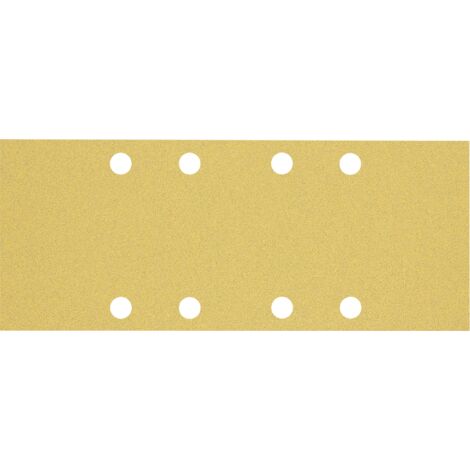 Bosch Accessories EXPERT C470 2608900835 Papier abrasif pour ponceuse vibrante perforé Grain 80 (L x