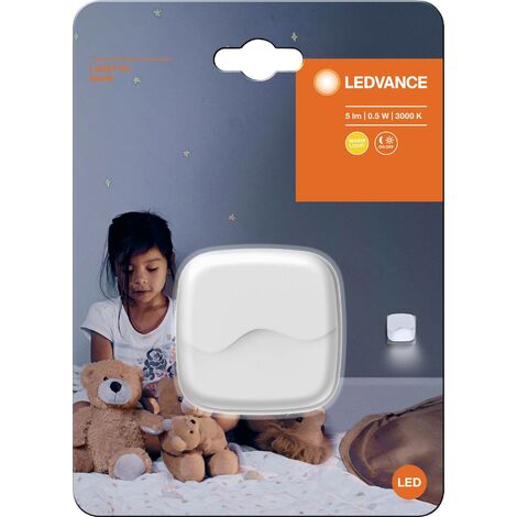 Veilleuse LEDVANCE LUNETTA WAVE WT LEDV 4058075399662 ovale LED blanc chaud blanc Y788242
