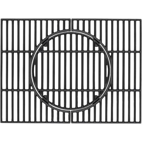 Grilles De Rechange En Fonte émaillée Pour Barbecue Tepro Toronto XXL - Lot De 2 - 46 X 71 Cm - Marquage Parfait - 4