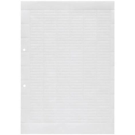 Repère de bornes Weidmüller ESO 7 A4-BOGEN WEISS 1607720000-1 1 pc(s) (1/2)