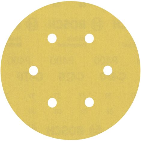 Bosch Accessories EXPERT C470 2608900821 Feuille abrasive pour ponceuse excentrique perforé Grain 40