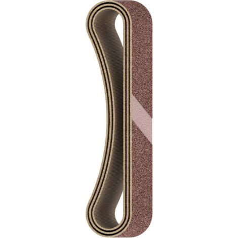 Bosch – Bande abrasive X440 pour ponçage bois – Granulation 80 – Lot de 3 pièces – Support en tissu – 40 x 305 mm – 2608606207