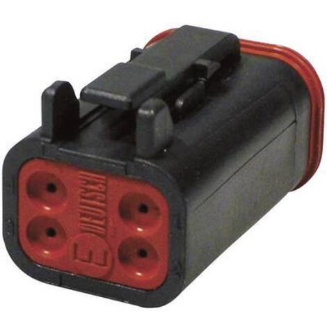 TE Connectivity DT 06-4 S-CE06 Cosse cylindrique mâle femelle, droit Nombre total de pôles: 4 Série (connecteur rond): DT 1 pc(s) D21152 (1/2)