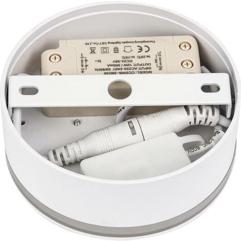 Heitronic Luminaire LED pour montage en surface LED LED intégrée 10 W blanc chaud blanc C655301