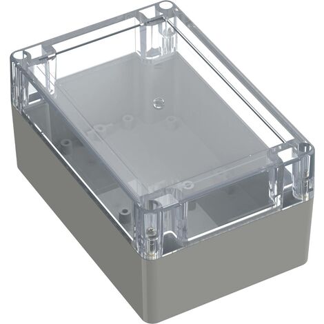 TRU COMPONENTS TC-10860840 Boîtier universel 150 x 100 x 75 ABS-PC gris clair 1 pc(s) D935972 (1/2)