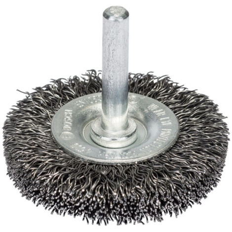 Bosch Accessories Brosse à fils en acier 75 x10mm/6 Diam. tige 6 mm 2607017120 C90870