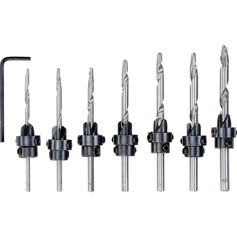 kwb 513190 Jeu de mèches à bois plates 8 pièces 3 mm, 3.5 mm, 4 mm, 4.5 mm, 5 mm, 5.5 mm, 6 mm 8 pc(s) (1/3)