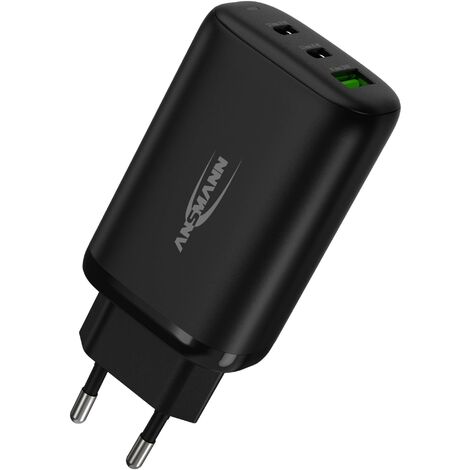 Ansmann Home Charger HC365PD Chargeur USB 65 W 1x USB-A, 2x USB-C® Power Delivery noir intérieure (1/4)