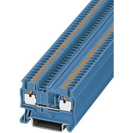 Bloc de jonction PT 2,5 BU Contenu: 1 pc(s) Phoenix Contact PT 2,5 BU 3209523 D22253