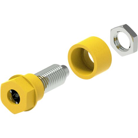 Electro PJP 3230-C-CD1-J Fiche femelle de laboratoire Ø de la broche: 4 mm jaune 1 pc(s) D357432 (1/2)