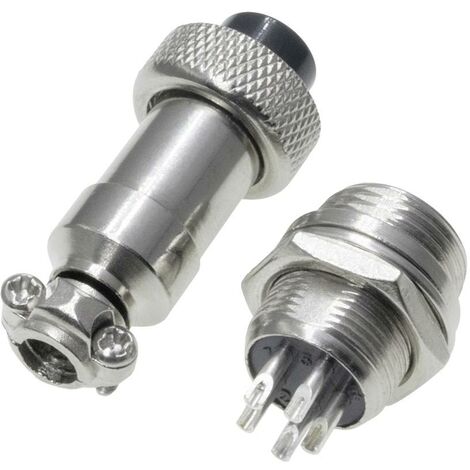 453544 Connecteur rond embase femelle, mâle Nombre total de pôles: 5 1 set D733852