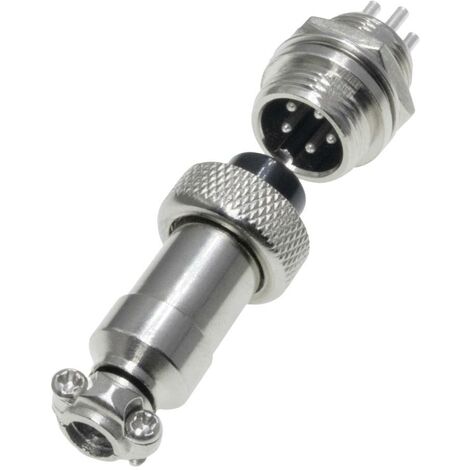 453544 Connecteur rond embase femelle, mâle Nombre total de pôles: 5 1 set D733852