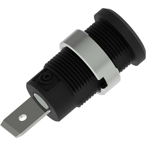 Electro PJP 3266-C-CD1-N Douille de sécurité Ø de la broche: 4 mm noir 1 pc(s) D357662 (1/2)