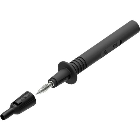 Electro PJP 404-IEC-CD1-N Pointe de touche 404-IEC-CD1-N femelle 4 mm CAT III 1000 V noir 1 pc(s) (1/2)