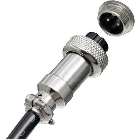 453541 Connecteur rond embase femelle, mâle Nombre total de pôles: 2 1 set D733302
