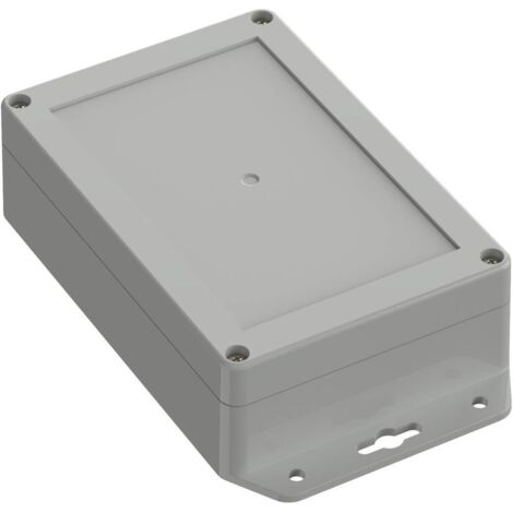 TRU COMPONENTS TC-10860740 Cloche à bride 150 x 100 x 45 ABS gris clair 1 pc(s) D939632 (1/2)