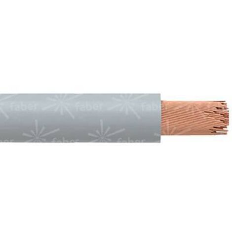 Câble électrique Rigide 10 Mm² H07V-K – Lot 5 Mètres, Choix De Couleurs (noir, Marron, Gris, Bleu, Vert/jaune)