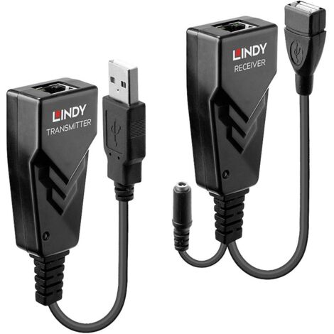 LINDY USB 2.0 Extendeur USB câble réseau RJ45 100 m S214962 (1/4)