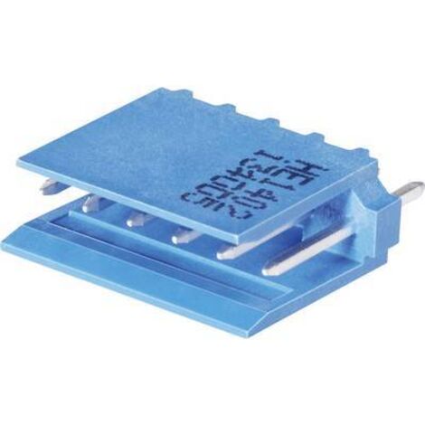 TE Connectivity Barrette mâle (standard) série AMPMODU HE14 Nbr total de pôles 5 Pas: 2.54 mm 281695-5 1 pc(s) Q422951 (1/2)