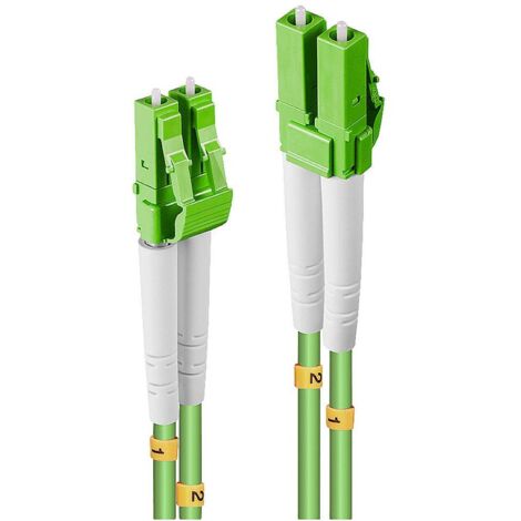Câbles réseau et DAC LINDY 15m Fibre Optic Cable LC/LC 50/125um OM5 LC Male to LC Male (1/4)