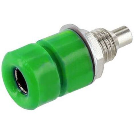 econ connect TB40GN Fiche femelle de laboratoire embase femelle Ø de la broche: 4 mm vert 1 pc(s) Bulk S230722 (1/2)
