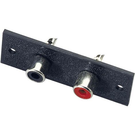 Connecteur Cinch/RCA Femelle Neutrik NF2D9 – 2 Pôles – Pour Câbles Audio