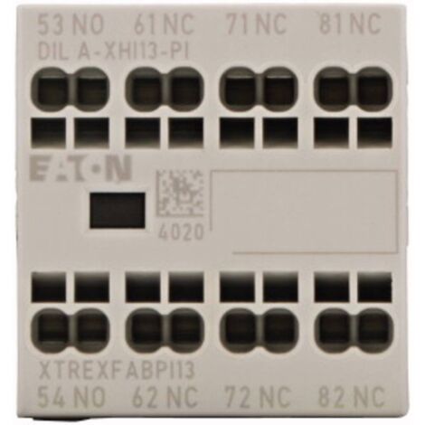 EATON DILA-XHI13-PI BLOC DE CONTACTS AUXILIAIRES 1 NO (T), 3 NF (R) 4 A 1 PC(S) 199320 (1/4)