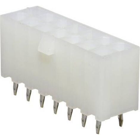 Molex Barrette femelle encastrable (standard) Nbr total de pôles 14 Pas: 4.2 mm 39281143 1 pc(s) Bag W162892 (1/2)
