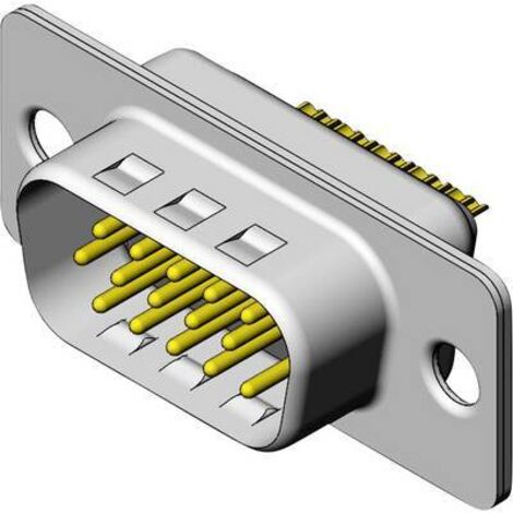 Molex 1731130058 SUB-D mâle Nombre de pôles: 15 à souder 1 pc(s) W148372 (1/2)