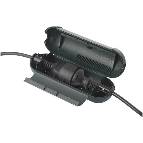 Sygonix – Boîtier de connexion SY5169076 – Accessoire de pompe de jardin – Protection étanche pour extérieur – Longueur câble 17 cm - S613262 (1/6)