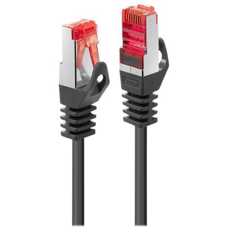 Lindy Basic - Câble Réseau RJ-45 Cat.6 U/UTP 10m Noir - Anti-coupure Devis Sous 24h