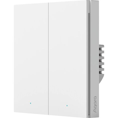 Aqara Commutateur mural sans fil WS-EUK02 blanc Apple HomeKit (1/5)