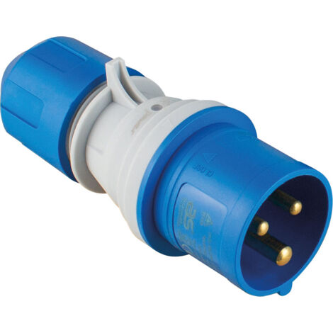 CEE Kupplung mit Spannungsanzeige 3-polig 230V 16A IP44