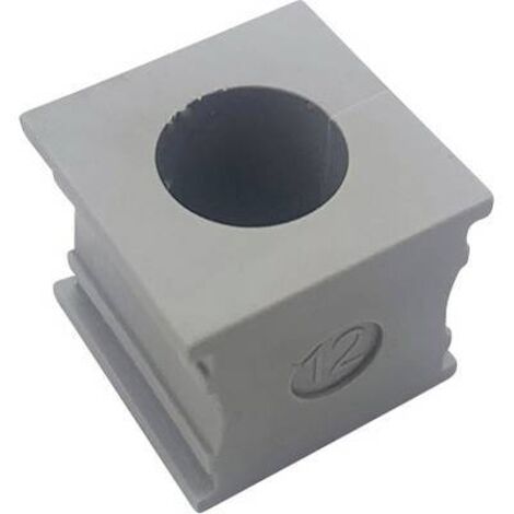 TRU COMPONENTS ELT 12 Passe-câbles fendu Ø max. des bornes 13 mm Elastomère gris 1 pc(s) S652952 (1/3)