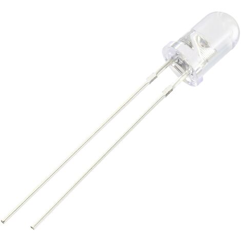 TRU COMPONENTS LED bleu rond 5 mm 1120 mcd 30 ° 1 mA 2.8 V X240212