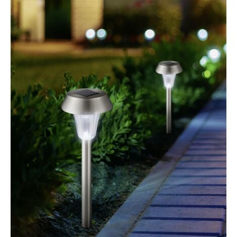 Lampe de jardin LED EC11055 LED 0.08 W blanc froid W488592
