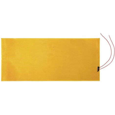 TRU COMPONENTS polyester Feuille chauffante autocollant 12 V/DC, 12 V/AC 32 W Indice de protection IPX4 (L x l) 320 mm x 137 mm W602822