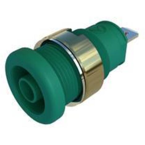 SKS Hirschmann SEB 2610 F4,8 Ni grün Prise encastrée de sécurité vert 1 pc(s) X599972 (1/2)