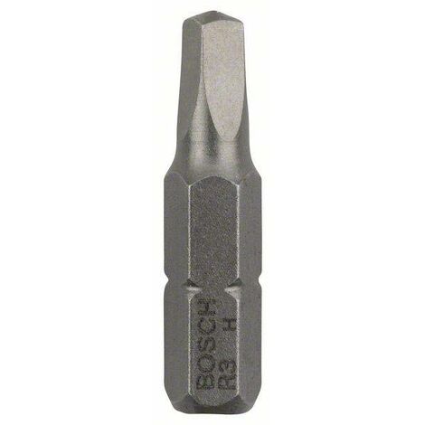 Bosch – Embout pour visseuse R3 2608521110 – Longueur 25 mm – Lot de 3 – Acier modifié S2 extra-dur pour vissage métal - W02836