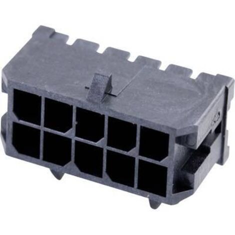 Molex Barrette mâle encastrable (standard) Nbr total de pôles 10 Pas: 3 mm 430451000 1 pc(s) Tray W168572 (1/2)